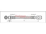 Tubo Freno 315Mm Metzger Per Audi A6 C5