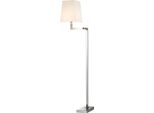 Casa Padrino Lampada Da Terra Di Design Argento 35 X H. 172,5 Cm - Lampada Da Terra