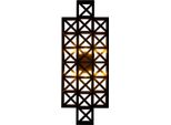 Casa Padrino Applique Di Design In Ottone 22 X 14 X H. 57 Cm - Arredamento Alberghiero