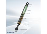 Molla A Gas Vano Portaoggetti 149Mm Stabilus LIFT-O-MAT Per Land Rover Range