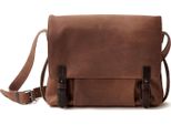 Harold's Pelle Borsa Da Ufficio Borsa A Tracolla Con Scomparto Per Laptop Antic Messengerbag Nature Marrone