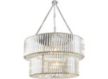 Lampadario Casa Padrino Argento 67 X H. 90 Cm - Luxury Hotel Collection