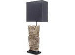 Casa Padrino Lampada Da Tavolo Con Paralume Blu Scuro 30 X 15 X H. 78 Cm - Edizione Limitata