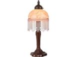 Casa Padrino Lampada Da Tavolo Barocca / Lampada Da Tavolo Multicolore Ø 15 X H. 40 Cm - Mobili In Stile Barocco