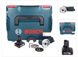 Bosch Gws 12V-76 Smerigliatrice Angolare Professionale A Batteria 12 V 76 Mm Senza Spazzole + 1X Batteria Ricaricabile 6,0 Ah + L-Boxx - Senza Caricabatterie