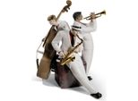 Casa Padrino Luxury Porcelain Jazz Trio Multicoloured 30 X H. 35 Cm - Edizione Limitata