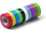 Schuller 44040 Set Di Nastri Isolanti 10 Pezzi Vde 15 Mm X 10 M Assortito