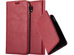 Cadorabo Custodia Per Samsung Galaxy J5 2017 Custodia Protettiva In Rosso Custodia Per Cellulare Cover Chiusura Magnetica