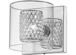 Casa Padrino Applique Argento 13 X 14 X H. 13 Cm - Luce Per Hotel E Ristoranti