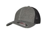 Flexfit 6511M | Cappello Retro Trucker Melange - Colore: Khaki/Nero - Taglia: L/Xl