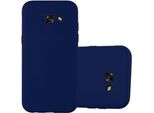 Cadorabo Custodia Per Samsung Galaxy A5 2017 Custodia Protettiva In Blu Custodia Per Telefono Cellulare Tpu Custodia In Silicone Cover