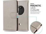Cadorabo Cover Per Nokia Lumia 1020 Cover Protettiva In Marrone Cover Per Cellulare Custodia Libro Custodia