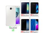 Cadorabo Custodia Del Telefono Cellulare Per Samsung Galaxy A5 2016 In Blu Custodia Protettiva Custodia Cover Tpu Silicone