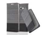 Cadorabo Custodia Per Samsung Galaxy A3 2015 Custodia Protettiva In Grigio Custodia Del Telefono Cellulare Custodia A Libro Copertina