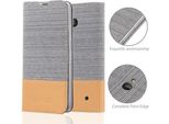 Cadorabo Custodia Per Nokia Lumia 640 Custodia Protettiva In Grigio Custodia Per Cellulare Custodia A Libro Cover