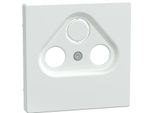 Merten MEG4123-6035 Antenna Di Copertura/Sat System Design Lotus Bianco Lucido, (KE05)