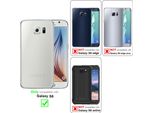 Cadorabo Custodia Per Cellulare Per Samsung Galaxy S6 Custodia Protettiva In Rosa Cover Etui Book Case Booklet