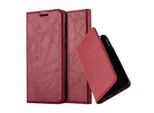 Cadorabo Custodia Per Htc Desire 10 Lifestyle / Desire 825 Custodia Protettiva In Rosso Custodia Per Cellulare Custodia Cover Chiusura Magnetica