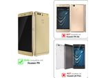 Cadorabo Cover Per Huawei P9 Cover Protettiva In Marrone Custodia Rigida In Legno Look Custodia Del Telefono Cellulare