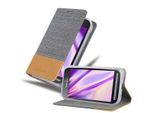 Custodia Cadorabo Per Samsung Galaxy Xcover 3 Custodia Protettiva In Grigio Custodia Per Cellulare Custodia A Libro Cover