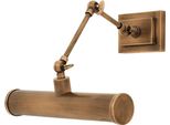 Casa Padrino Lampada Da Parete Per Hotel In Ottone Antico 28,5 X 24 X H. 20 Cm - Arredamento Per Hotel