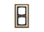 Busch Jaeger Telaio 2-Gang Ms/Antico Deco Elf/Ws 1722-846 (1754-0-4664)