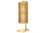 Casa Padrino Lampada Da Tavolo Oro 23 X 16,5 X H. 66 Cm - Edizione Limitata