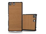 Cadorabo Cover Per Sony Xperia M5 Cover Protettiva In Marrone Custodia Rigida Look Legno Telefono Cellulare
