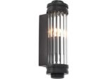 Casa Padrino Lampada Da Parete / Applique Bronzo 7 X 10 X H. 26 Cm - Hotel & Restaurant Lamp