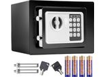 Tectake® Cassaforte Elettronica 17 X 23 X 17 Cm