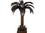 Casa Padrino Lampada Da Tavolo / Lampada Da Tavolo Palma Marrone 60 X 60 X H. 78 Cm - Qualità Lusso