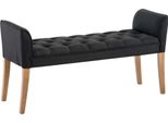Clp Chaise Longue Cleopatra Struttura In Legno Di Caucciù, Grigio Scuro Antico Chiaro
