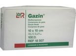 Lohmann & Rauscher Gazin Garza Compressa 10 X 10 Cm, 12 Pieghe, 100 Pezzi