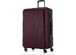 Suitline - Valigia Grande Espandibile, Valigia Xl 4 Ruote, Trolley Rigido, Trolley Rigido Da Check-In 20-23 Kg, Misura Cintura 158 Cm, Tsa, Bordeaux