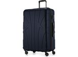 Suitline - Valigia Grande Espandibile, Valigia Xl 4 Ruote, Trolley Rigido, Trolley Rigido Da Stiva 20-23 Kg, Misura Cintura 158 Cm, Tsa, Blu Scuro