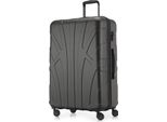 Suitline - Valigia Grande Espandibile, Valigia Xl 4 Ruote, Trolley Rigido, Trolley Rigido Da Stiva 20-23 Kg, Misura Cintura 158 Cm, Tsa, Grafite
