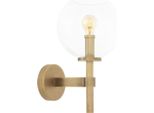 Casa Padrino Lampada Da Parete In Ottone Antico 18 X 26 X H. 35 Cm - Hotel & Restaurant Lamp
