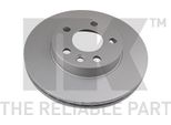 2X Disco Freno Nk 314768 Per Vw Transporter Iv (70A 70H 7DA 7DH)