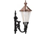 Casa Padrino Applique Da Esterno In Stile Liberty 29 X 45 X H. 74 Cm - Vari Colori - Illuminazione Da Esterno