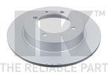 2X Disco Freno Nk 314840 Per Volvo V40 Estate (645) Per Mitsubishi Carisma (Da_)