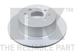 2X Disco Freno Nk 313623 Per Opel Vectra B (36_) Vectra B Caravan (31_) 69Mm