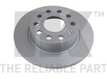 2X Disco Freno Nk 314789 Per Vw Per Golf V Hatchback (1K1) 52Mm 253Mm