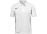 Uhlsport Football Score Polo Shirt Uomo Polo Shirt Bianco Nero Taglia M