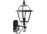 Casa Padrino Applique Da Esterno In Stile Liberty 25 X 47 X H. 60 Cm - Vari Colori - Illuminazione Giardini Terrazzi Balconi Ingressi