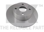 2X Disco Freno Nk 314599 Per Toyota Corolla Compact (_E11_) Corolla (_E11_)