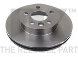 2X Disco Freno Nk 204733 Per Vw Transporter Iv (70A 70H 7DA 7DH)