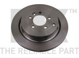 2X Disco Freno Nk 204029 Per Land Rover Range Rover Sport (L320) 59 9Mm 350Mm