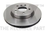2X Disco Freno Nk 201564 Per Bmw X3 (E83) 62 9Mm 325Mm