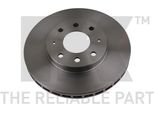2X Disco Freno Nk 203032 Per Mitsubishi Galant Viii Sedan (Ea_) 45Mm 276Mm