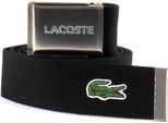 Lacoste Cintura Casual Woven Strap W130 Black Nero